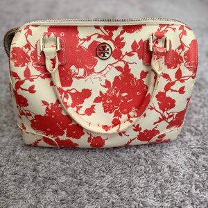 Tory Burch Floral Printed Robinson Dome Satchel
